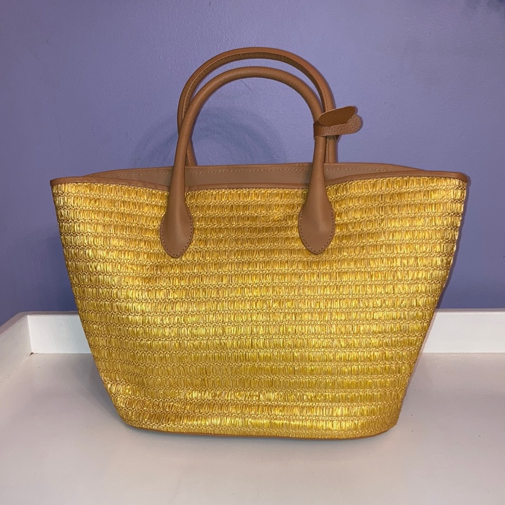 Poolside 
Women's Metallic Suprette Medium Beach Tote